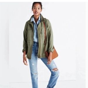 Madewell Utility Jacket in Olive